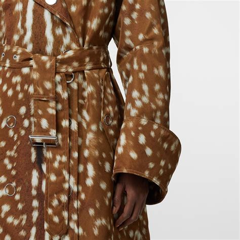 Burberry's Deer Print Trench: A Timeless Statement Piece